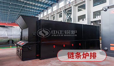 6噸天然氣鍋爐最高出水75℃制熱能力